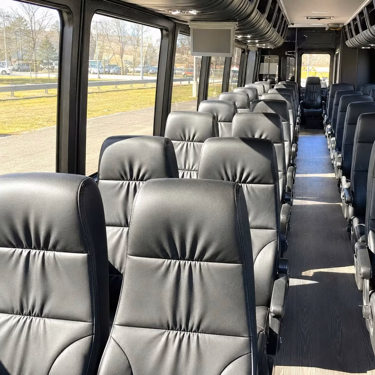 30 passenger minibus interior