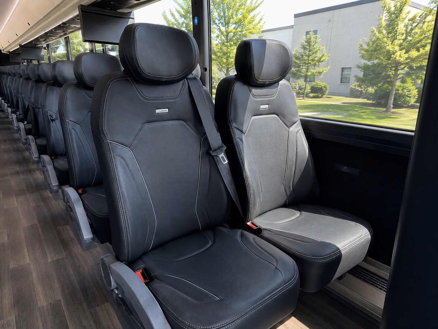 bus type and size the biggest factor in your round rock charter bus price