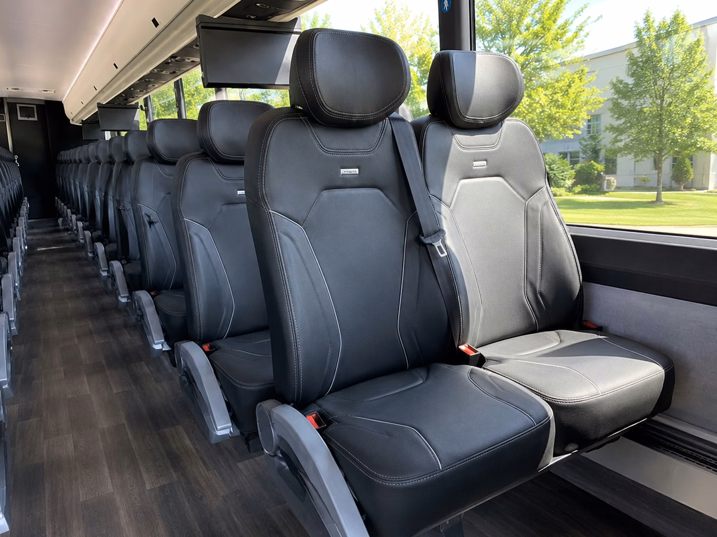 move your bridal party in style from getting ready locations to the ceremony