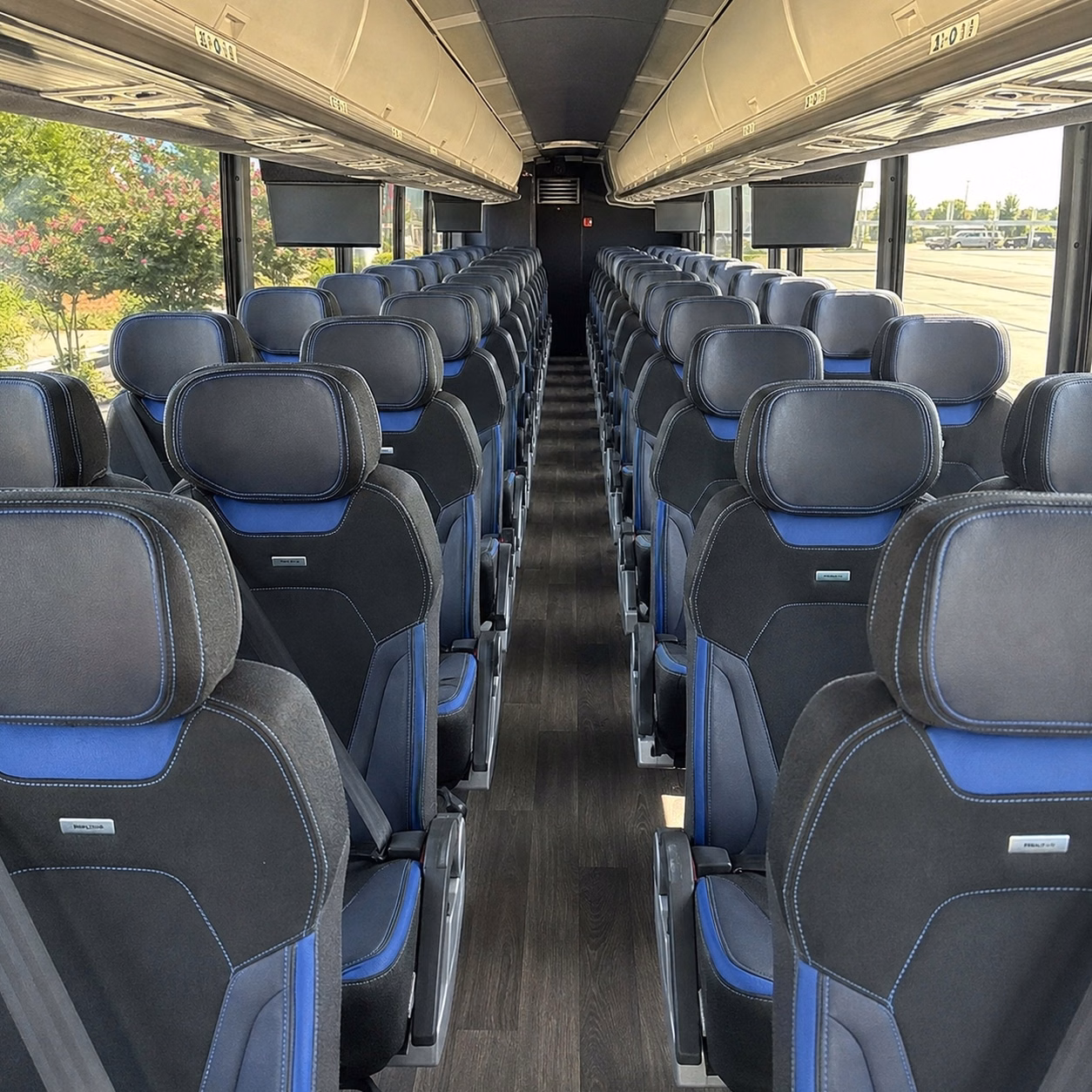 round rock charter bus interior gallery