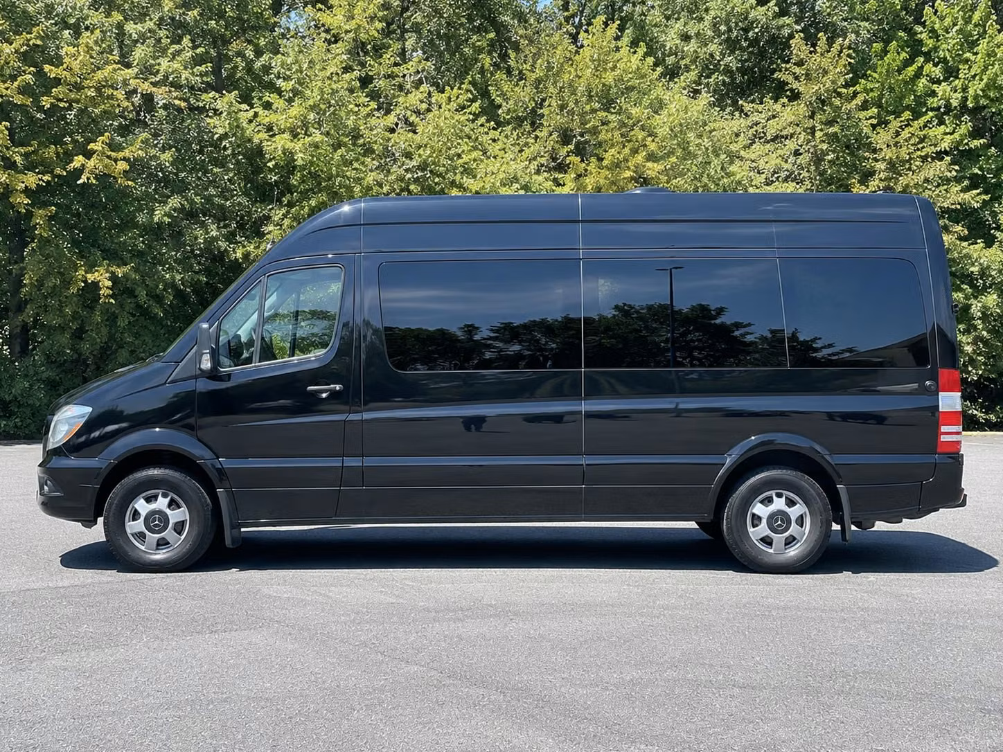 sprinter van with driver